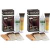 BIOKAP Nutricolor Delicato Rapid, Tinta capelli senza ammoniaca che rende i capelli morbidi, Colorazione capelli con 10 minuti di posa, 135 ml (6.66 Rosso Rubino) (Confezione da 2)