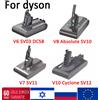 powtree 6.0Ah per Dyson V6 V7 V8 V10 Batteria ricaricabile SV10 SV11 SV12 SV09 Batteria per aspirapolvere DC58 Batteria per Dyson Batteria