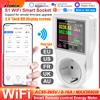 ATORCH AC 220V Tuya Vita Intelligente Presa WiFi Frequenza di Alimentazione Digitale Contatore di Energia Regolatore di Tempo Elettrico Amp KWh Interruttore Remoto Watmetro