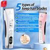 Fenice Clipper cani schermo LCD professionale Pet Cat Clippers elettrico Grooming Trimmer ricaricabile macchina per il taglio di capelli animali