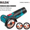 HILDA 12V Smerigliatrice angolare Ricarica Strumento di molatura per lucidatura e molatura Utensili elettrici micro cordless diamantati