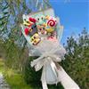Potdemiel SpongeBob Patrick Star Gary Squidward Tentacles Bambole di peluche Bouquet di fiori fatti a mano creativi Regalo di laurea di compleanno di Natale