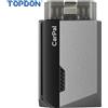 TOPDON Carpal OBD2 Scanner per auto Strumento diagnostico per tutti i sistemi Controllo della salute del veicolo Controllo dello smog Controllo della batteria IOS Android BT 5.0