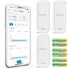 INKBIRD Termoigrometro Bluetooth INKBIRD ITH-11-B, monitor dell'umidità della temperatura IP65, telecomando APP, impermeabile IP65 per frigorifero