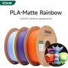 ESUN Filamento PLA ESUN per Stampante 3D 1.75mm 1KG, PLA Opaco Arcobaleno per Bambu Lab, Materiale per Stampa 3D