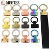 Meetee 4/10/20 pz 20/24mm metallo O Ring fibbia portachiavi gancio per borsa cinghia clip chiusura tessitura pendente cintura tappo fibbie accessori