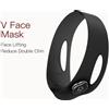 ANLAN EMS Maschera per il sollevamento del viso Riduce il doppio mento Cintura elettrica per il sollevamento delle guance Forma del viso EMS Massaggiatore dimagrante facciale