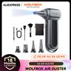 WOLFBOX MF100 Soffiatore d'Aria Elettrico - 150000 RPM Super Potente, Motore Brushless Ricaricabile a 3 Velocità per Auto/PC/Casa/Esterni