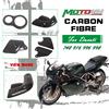 MOTO4U Per Ducati 748 916 996 998 100% In Fibra di Carbonio Manometro Copertura di Scarico Anteriore Rearset Tallone Guard Modifica Del Motociclo