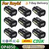 Turpow Per Ryobi OP4050 40V 6000mAh Li-Ion Batteria di Ricambio Per OP4030 OP4050 OP4060A OP40201 OP40301 Strumento Batterie Riscaldabili