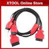 XTOOL FCA 12 + 8 Connettore Adattatore Cavo Universale Per Chrysler Connect Con X100Pad3 A80pro A80promaster EZ400pro D7 D8 D9 D9Pro