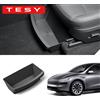 TESY Per Tesla Nuovo Modello Y Launch Juniper Standard Premium e Performance, Cassetto Sottosedile Anteriore in TPE, Scatola Portaoggetti