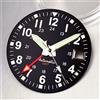 tandorio Quadrante per Orologio GMT 29mm Mod Nero/Bianco Compatibile con Movimento Automatico NH34, Accessori per Orologi da Uomo con Numeri Arabi