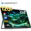 UPERFECT UMax23 Desktop 23.8 "Monitor 1080P Display del computer con supporto 100Hz per PC portatile Mac PS5/4 XBOX Switch Steam Decks