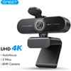 EMEET Webcam EMEET 4K/1080P per PC/computer PDAF Videocamera con messa a fuoco automatica con doppia fotocamera Web con microfoni Funziona per Zoom/Tebri
