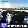 YaLumei Per Toyota Yaris Vitz 2006 2007 2008 2009 2010 2011 Cruscotto Auto Copertura Parasole Tappetini Anti-Slip Pad Cruscotto Tappeto