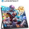 Uperfect Monitor portatile UPERFECT QLED da 16'' 2.5K 2560×1600 16:10 400Nit 100% DCI-P3 HDMI USB-C Display da gioco da viaggio per laptop MacBook Surface Xbox PS4/5 con supporto Montabile VESA