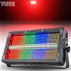 Yuer Nuova Luce Stroboscopica Atomic M3000W RGBW con Effetto Wash Flash, Controllo DMX512 e Musicale per DJ, Discoteche, Matrimoni, Feste, Nightclub e Illuminazione Scenica