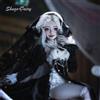 oueneifs Bambola BJD 1/4 Cassandra Fullset C Bariy Grande Petto Corpo Demone Corno di Capra Suora Satanico Evil Tema Figura In Resina Shugafairy