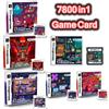 TAKARA TOMY divertente USA 3DS NDS Gioco di carte Scheda combinata 7800 in 1 NDS Scheda combinata NDS Cassetta 64IN1 208 500 NES US Gioco di carte per 2DS/3DS XL