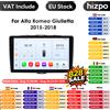 Hizpo Carplay 4G 2 Din Android 14 Autoradio per Alfa Romeo Giulietta 2015 - 2018 Furgonato Lettore video multimediale GPS DSP WIFI