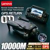 Lenovo Drone Lenovo D18 con Doppia Fotocamera HD 8K, Evitamento Ostacoli Intelligente, Motore Brushless, WIFI, GPS, Schermo e Telecomando