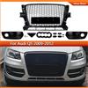 Magickit Griglia del paraurti anteriore per Audi Q5 Standard 2009 2010 2011 2012 Griglie fendinebbia RSQ5 Look Center Racing Grill Mesh