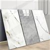 NONE 20/40 Pezzi Adesivi per Piastrelle Effetto Marmo 30cmx60cm, Adesivi Impermeabili per Pavimenti in PVC, Adesivi per Piastrelle da Cucina e Bagno, Decorazione per la Casa
