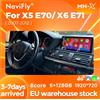 NaviFly EU Stock 10.25" Android 14 Wireless Carplay Autoradio per BMW X5 E70 X6 E71 CCC CIC GPS Navigazione Sistemi Intelligenti 2Din Autoradio Multimedia Video Player GPS