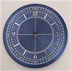 tandorio Quadrante e Lancette Vintage NH35 Bianco Blu Salmone 32mm Set Sterile per Movimento NH35 NH36 ETA2824 Miyota 8215 - Ricambi Orologi