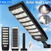 NONE Luci Solari da Esterno Impermeabili, Faretto Solare con Sensore di Movimento LED 6500K, Luce di Sicurezza per Giardino e Parcheggio