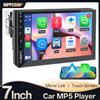 Hippcron Autoradio 1 Din Carplay Android Auto Lettore multimediale HD Touch Screen da 7'' FM Ingresso AUX Bluetooth MirrorLink Universale