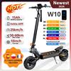 SwiftWind Monopattino Elettrico W10 10 Pollici 48V15Ah, Autonomia 55KM, Velocità 50Km/h, Pneumatici Fuoristrada, Doppio Freno a Disco, con APP