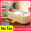 YUNMIAN Grande Vasca Pieghevole da 1,5m in PVC, Portatile per Due Adulti, per Immersione Completa del Corpo, Spa Calda e Fredda, Vasca da Bagno Richiudibile