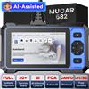 MUCAR Aggiornamento Gratuito a Vita MUCAR 682 Strumento Diagnostico Auto Assistito da AI CANFD Bidirezionale 20 Reset Diagnosi Completa del Sistema Scanner OBD2