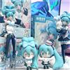 Bandai Anime SEGA Hatsune Miku X Cinnamoroll Action Figure Decorazione da Scrivania Collezione Modelli in PVC Giocattoli Regali per Bambini