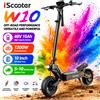 NONE Monopattino Elettrico ISCOOTER W10 con Motore da 1200W, Batteria 48V15Ah, Autonomia fino a 60km, Pneumatici Off-Road da 10', Freni Doppi, Controllo Tramite App, per Adulti