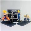 Bandai Luce Notturna Anime Dragon Ball con Personaggi Son Goku e Vegeta, Lampada Magnetica Creativa con Modello del Maestro Roshi, Regalo Giocattolo