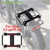 NEWBOLER Portapacchi Posteriore per E-Bike a Sgancio Rapido, Supporto per Bicicletta MTB, Portabagagli Staccabile per Bici