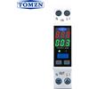 TOMZN Relè Protettivo Regolabile a Doppio Display per Guida DIN 18mm, 40A AC110V-230V, Protezione da Sovratensione, Sottotensione e Sovracorrente