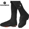 ROCKBROS Copriscarpe da Ciclismo ROCKBROS, Impermeabili e Termici, per MTB e Bici da Strada, Copriscarpe Sportivi, Copriscarpe Caldi