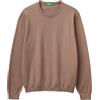 United Colors of Benetton Maglia G/C M/L 1098U1I76 Maglione, Marrone, M Uomo