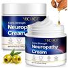 WANFAER Crema per il sollievo dal dolore neuropatico con rosmarino per piedi | Sollievo dal dolore da neuropatia per le dita dei piedi - Formula non grassa con mentolo, arnica e MSM - 4 once/120 g