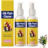Generico Pulente per Piante e Fiori Artificiali, Spray per Piante di Seta Senza Risciacquo con Protezione UV, Asciugatura Rapida Effetto Antipolvere Duraturo, Ripristina la Lucentezza (2 PCS)