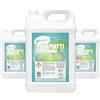 Guestcare Detersivo Piatti Liquido 5 Litri Detersivo Piatti a Mano Detergente Mani Igienizzante Rimuove Sporco e Incrostazioni (Menta)