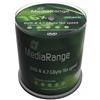 MEDIARANGE DVD-R MediaRange 4,7 GB box 100 pezzi
