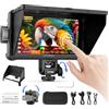 VILTROX DC-550 Pro II Camera Field Monitor External 4K per Fotocamera 5.5 Pollici HDMI Batteria Inclusa,Controllo Della Camera,Display 1400Nit IPS HD 1920x1080 DSLR Sony Canon Nikon(Upgrade DC-550Pro)