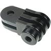 Generic Braccio in metallo Regolare Braccio Dritto Giunti Adattatore Supporto in Alluminio per 9 10 Xiaoyi Action Camera Accesso Mount