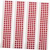 CIMAXIC 400 Pezzi Adesivo Privacy per Fotocamera Telefono Rosso Protezione Privacy e Design Ultra Sottile in Pet Adesivo per Webcam e Tablet in Tutti gli Ambienti