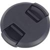 CashMuch Copriobiettivo centrale da 40,5 mm per presa centrale in ABS nero (52 mm)